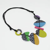 SYLCA Multi-Color Polka Dot Inez Necklace
