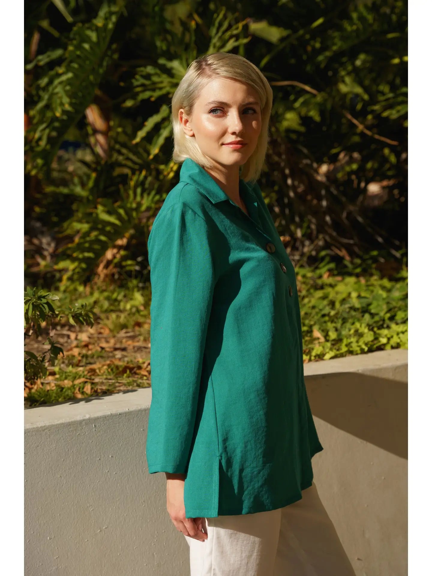Fridaze AA366 - Julianne Linen Blouse