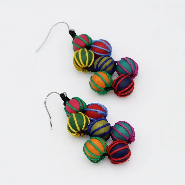 SYLCA Multicolor Pamela Berries Earrings - BP24E09 - MULTI