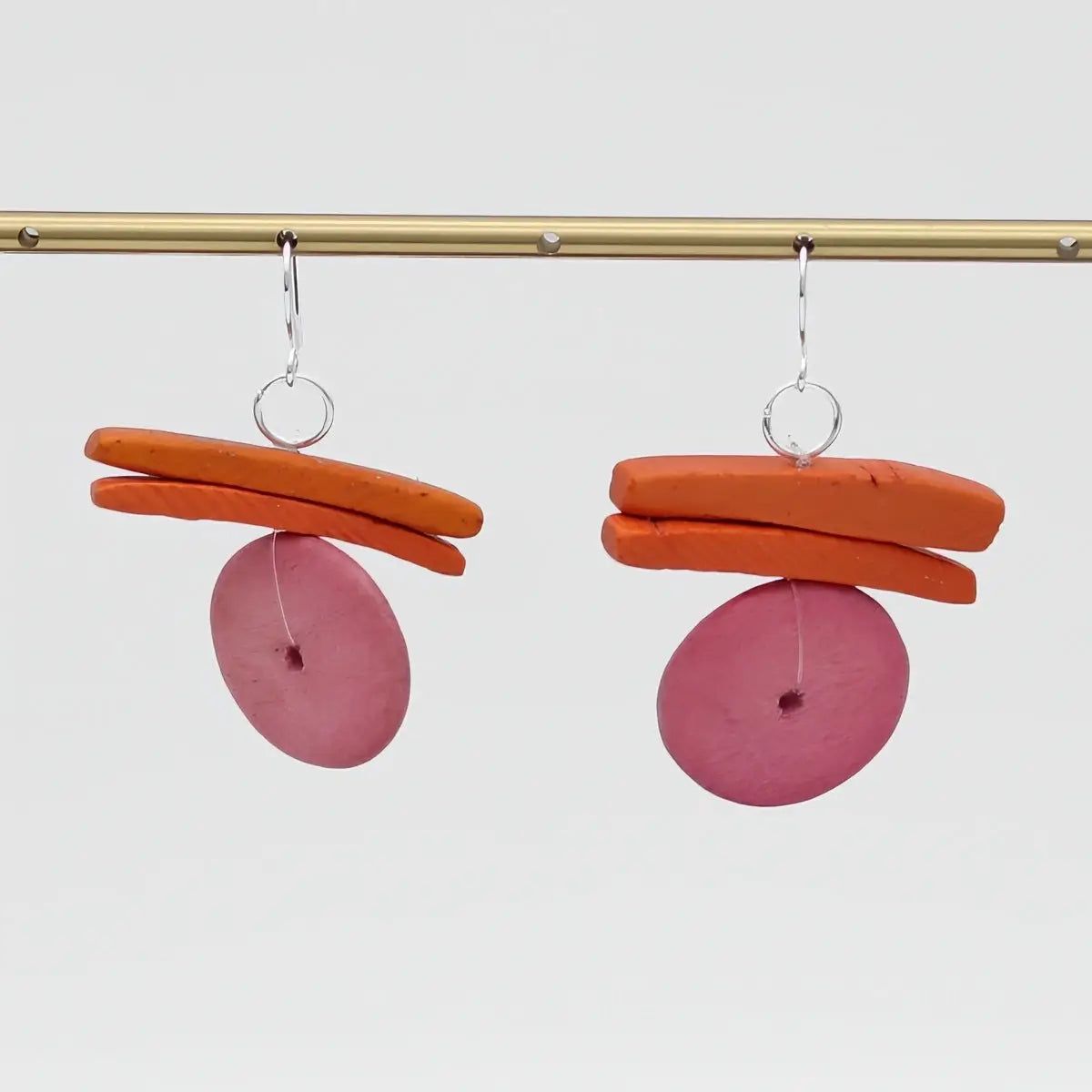 SYLCA  Pink Billie Dangle Earring