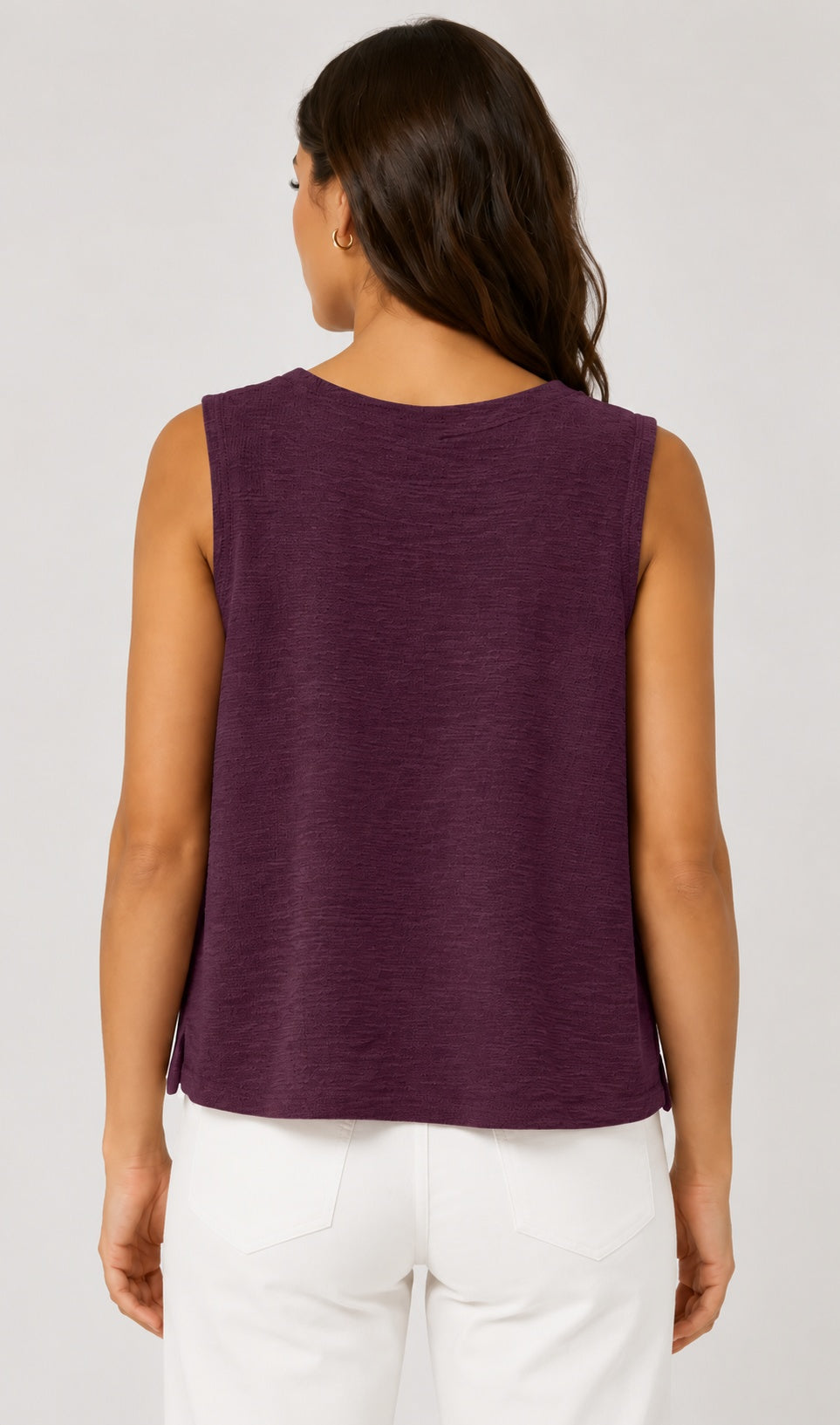 Prairie Cotton by CMC Slub French Terry Tank Top - SB710