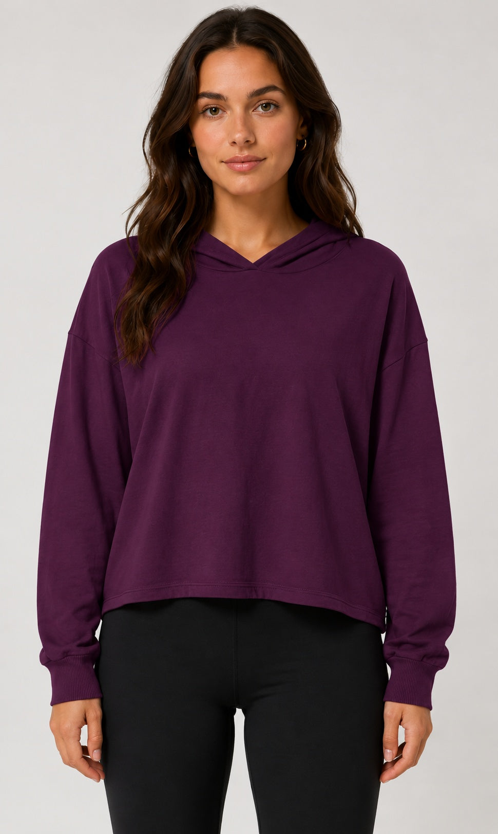 Prairie Cotton by CMC Stretch Terry Hoodie Pullover - ST144