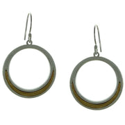 Takobia Two Tone Open Earring - 2724