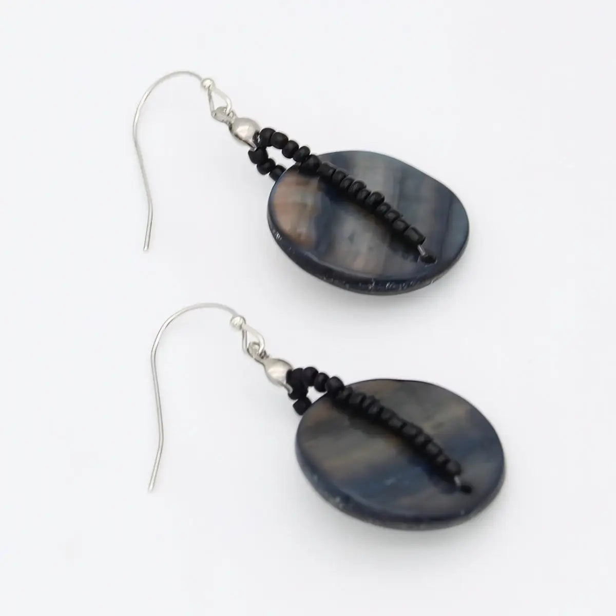 SYLCA Black Sky Dream Earrings - LS26E08 - BLACK