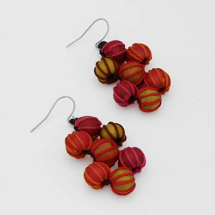SYLCA Spice Pamela Berries Earrings - BP24E09 - SPICE