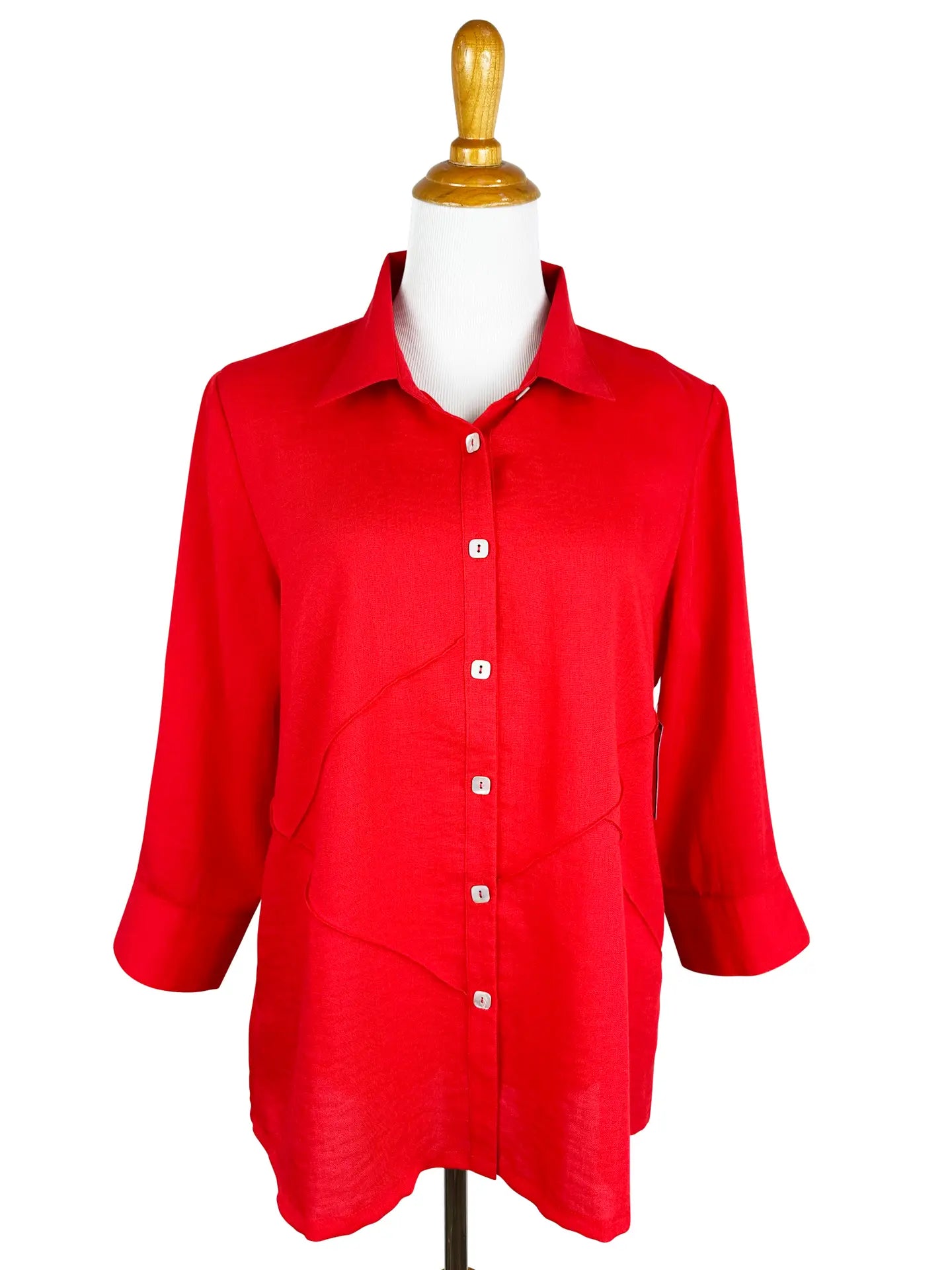 Fridaze AA252 - Sabrina Linen Blouse