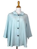 Fridaze AA311 - Flora Linen Jacket w/ Wire Collar
