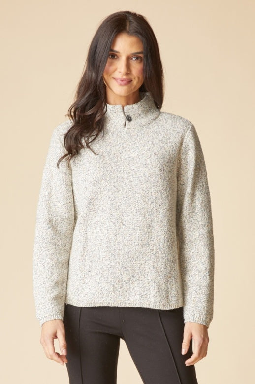 Habitat Speckle Knit Frost and Found Pullover - 81742 - WINTER WHITE