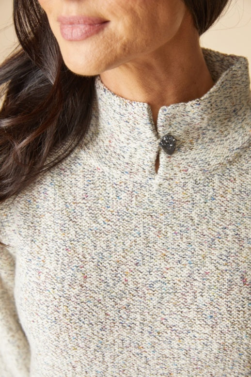 Habitat Speckle Knit Frost and Found Pullover - 81742 - WINTER WHITE