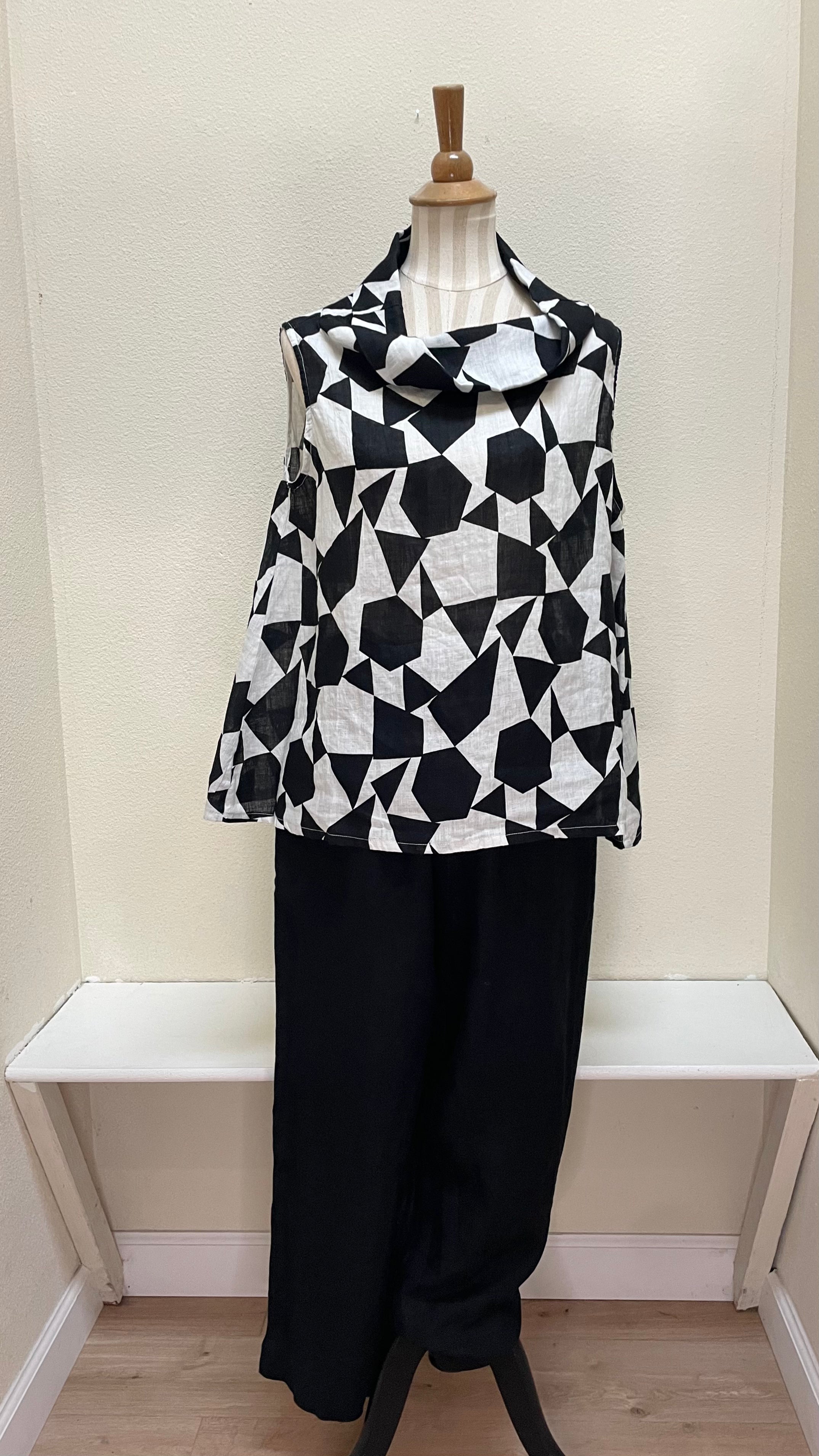 Bryn Walker ETTA TANK - 16047PP - CREAM - M ONLY