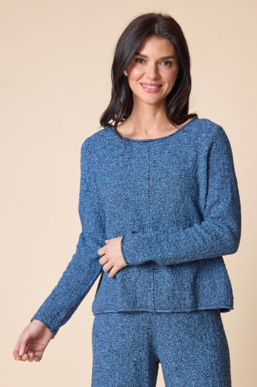 Habitat Scramble Stitch Chill Knit Sweater - 82011 - HARBOR