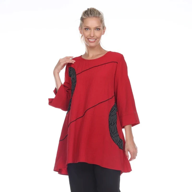 Moonlight Top - 2750 - RED