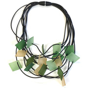 LYDIA BREMER NECKLACE- LB 23B9V- Square- COMBO B