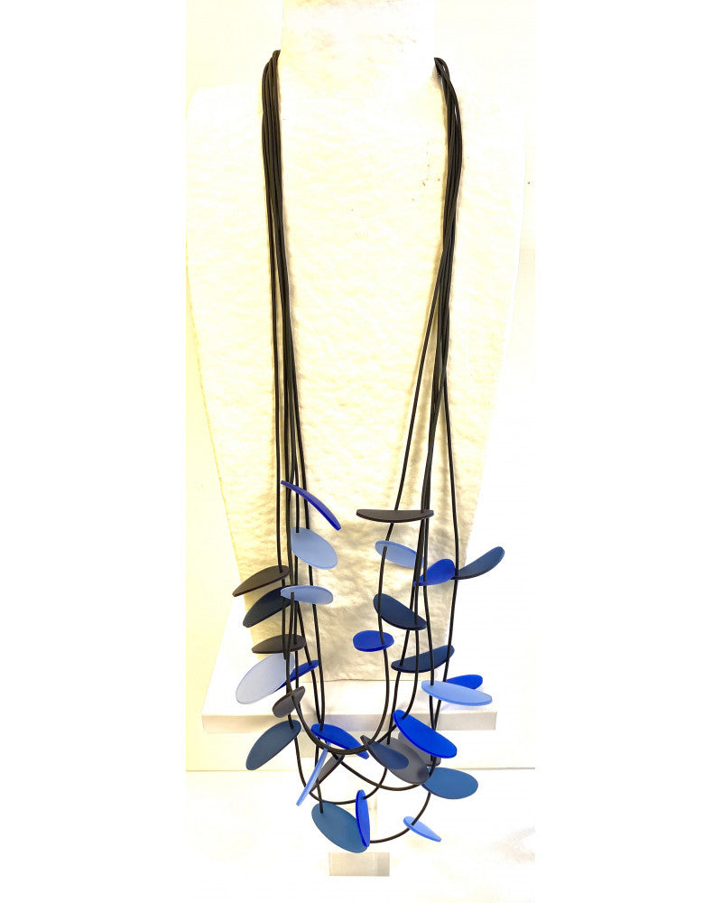 LYDIA BREMER NECKLACE- LB Long Petals- COLOR I