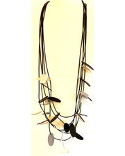 LYDIA BREMER NECKLACE- LB Long Petals- COLOR G