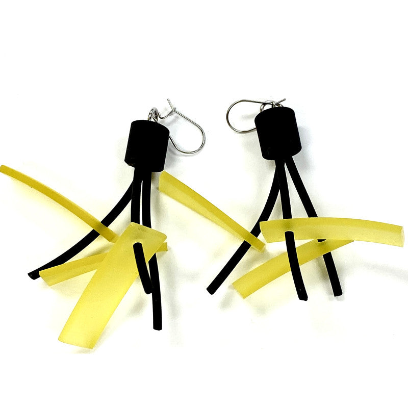 LYDIA BREMER EARRINGS- LB Earrings Sticks- YELLOW