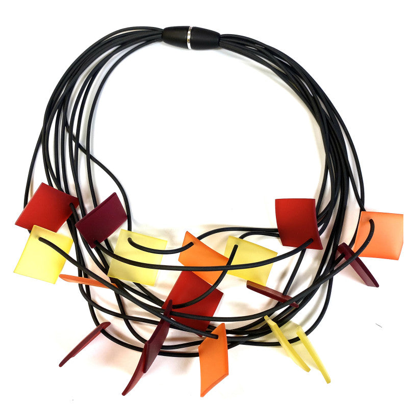 LYDIA BREMER NECKLACE- LB 23B9V- Square- COMBO A