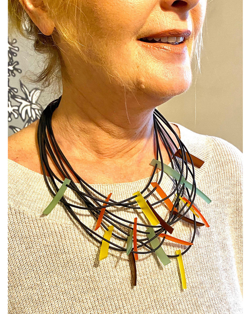 LYDIA BREMER NECKLACE- LB Sticks- COLOR J