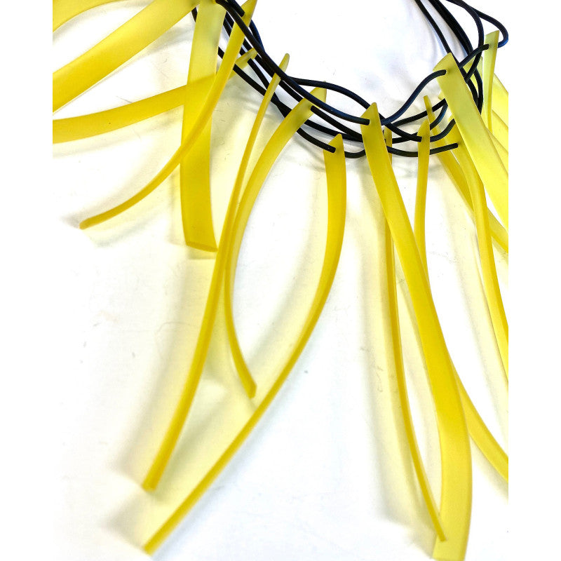 LYDIA BREMER NECKLACE- LB Liane- XL YELLOW