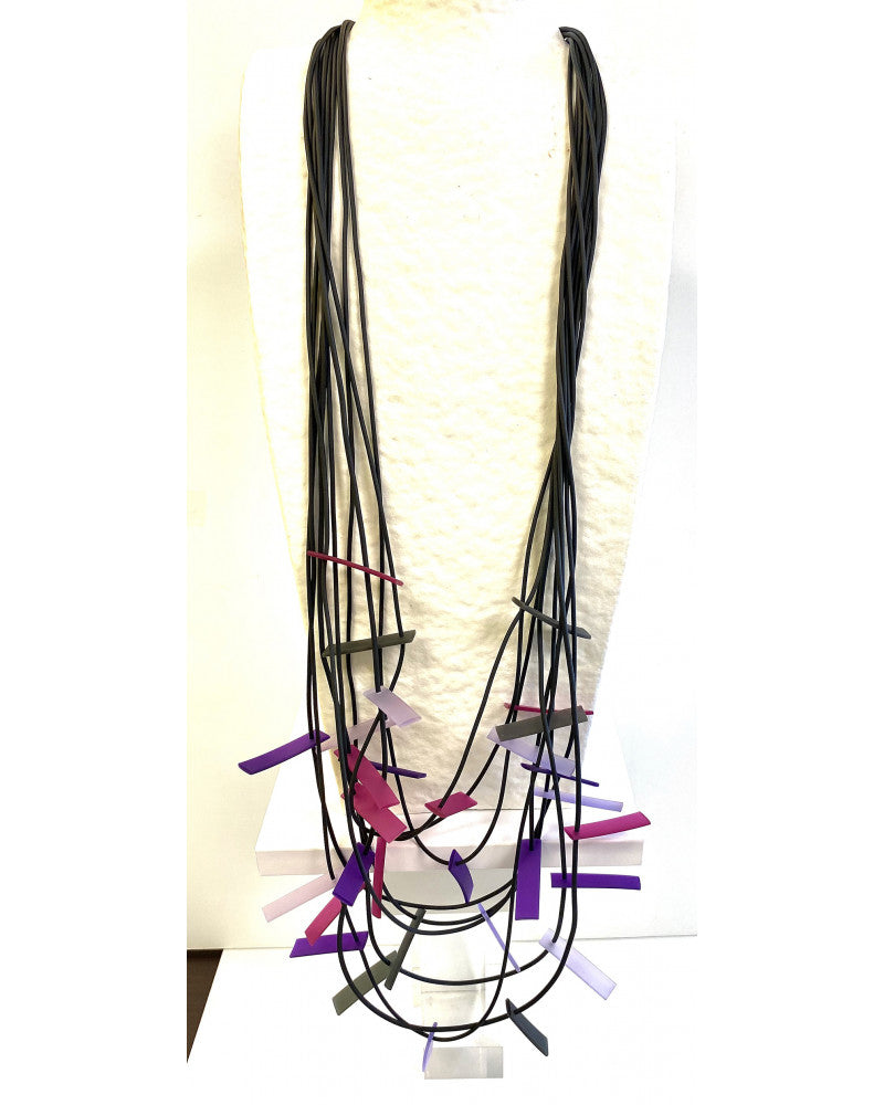 LYDIA BREMER NECKLACE- LB Long Sticks- COLOR E