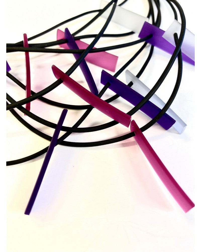 LYDIA BREMER NECKLACE- LB Long Sticks- COLOR E