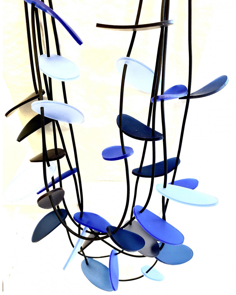 LYDIA BREMER NECKLACE- LB Long Petals- COLOR I