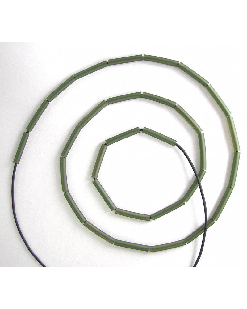 LYDIA BREMER NECKLACE- LB 23C- B- OLIVE
