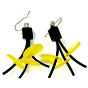 LYDIA BREMER EARRINGS- LB Earring Disks- YELLOW