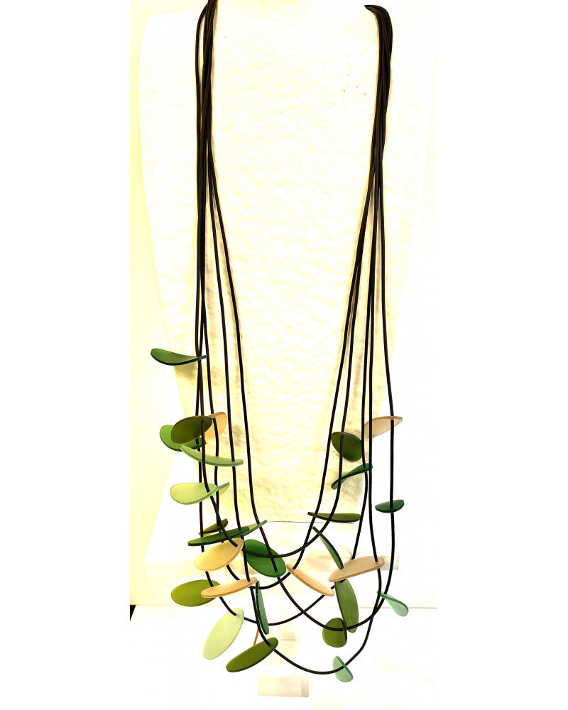 LYDIA BREMER NECKLACE- LB Long Petals- COLOR B