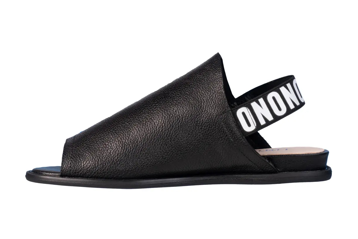 LitFoot Open Toe Slipper - BLACK
