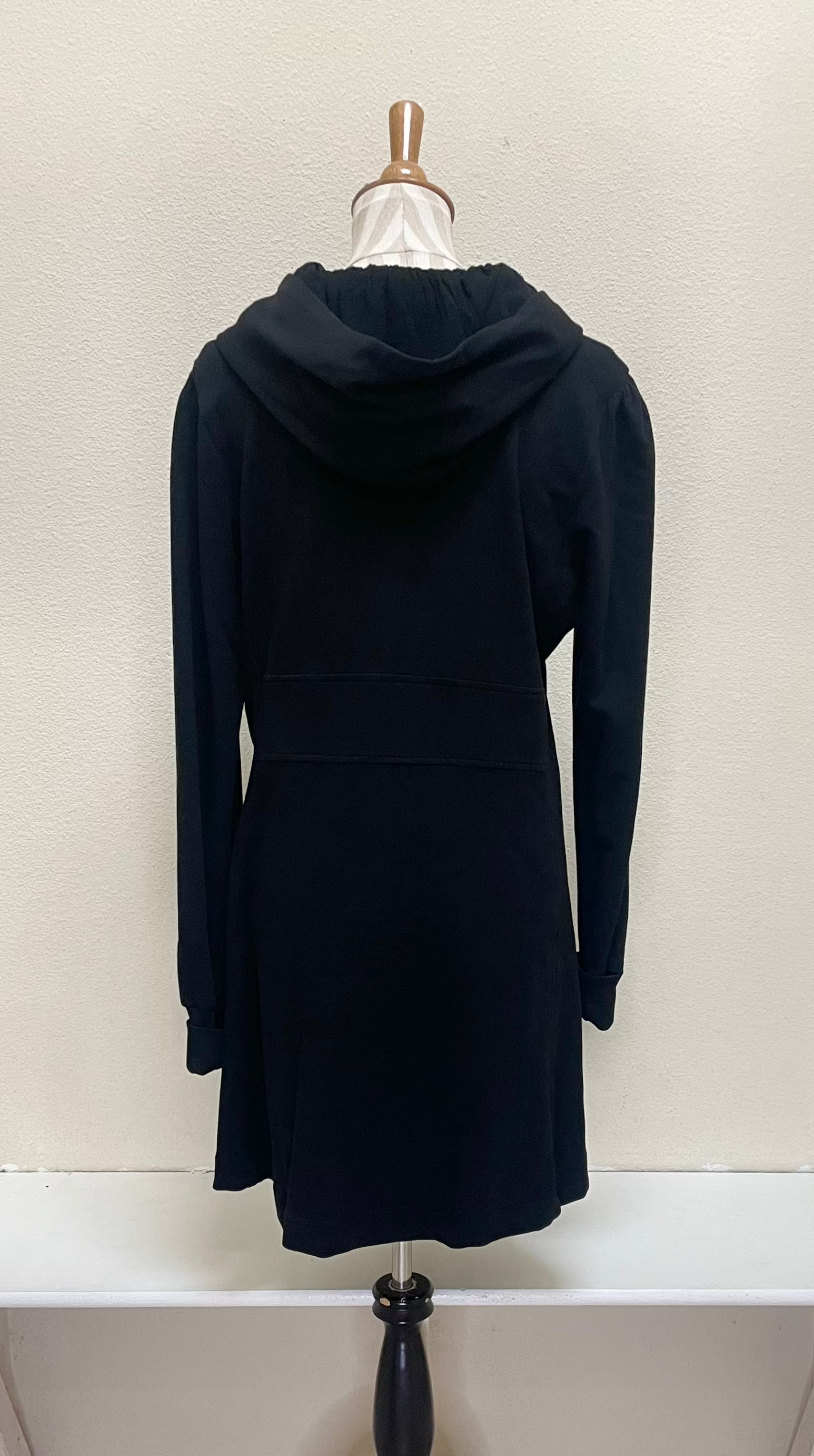 Color Me Cotton CMC Leah Hoodie Jacket - BLACK - SFT-3187