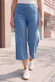 Habitat Stonewash Cotton Spandex Flood Pant - 31567 - LIGHT DENIM