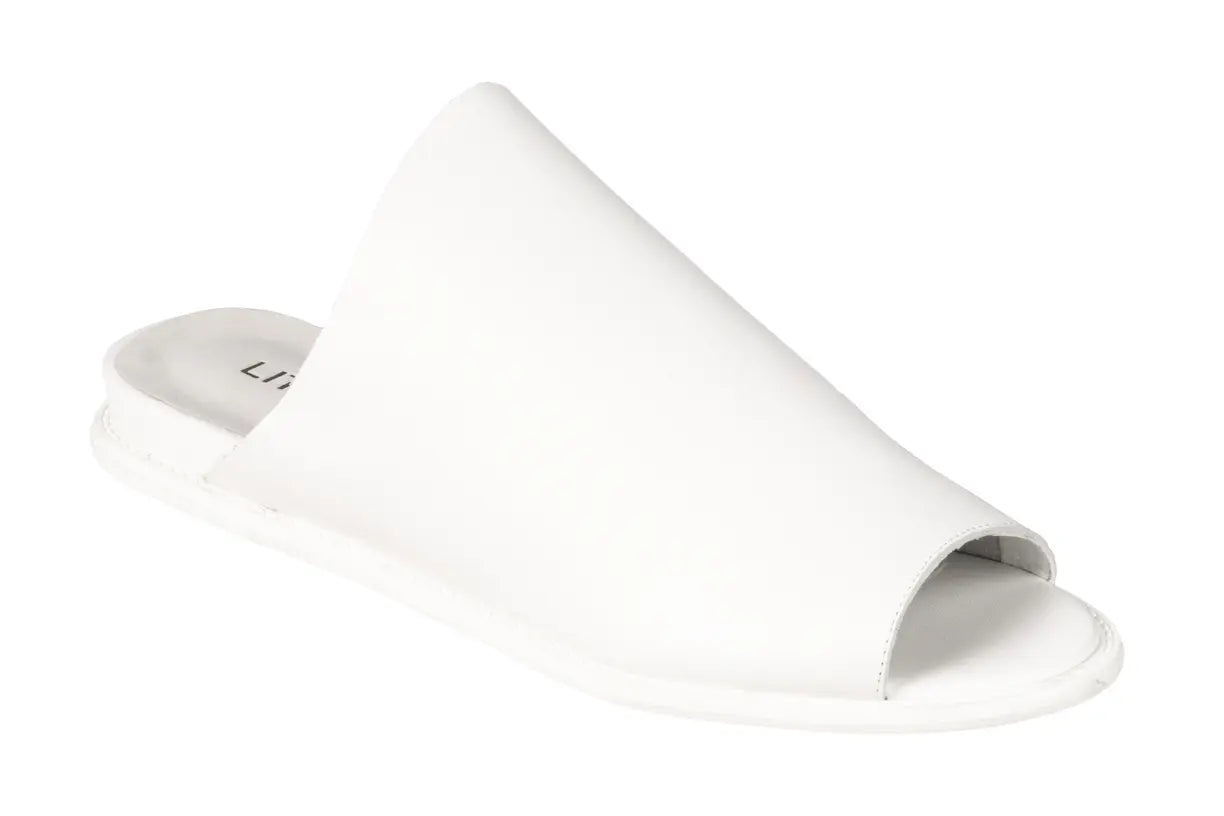 LitFoot Open Toe Slipper - WHITE