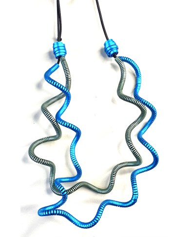 Monica Krexa Necklace - MK-GENEVA BLUE/GREEN
