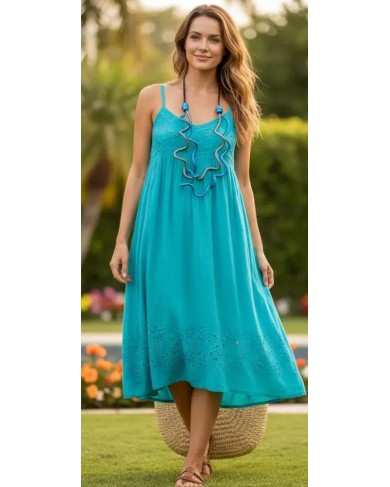 Monica Krexa Necklace - MK-GENEVA BLUE/GREEN