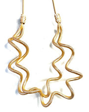 Monica Krexa Necklace - MK-GENEVA GOLD