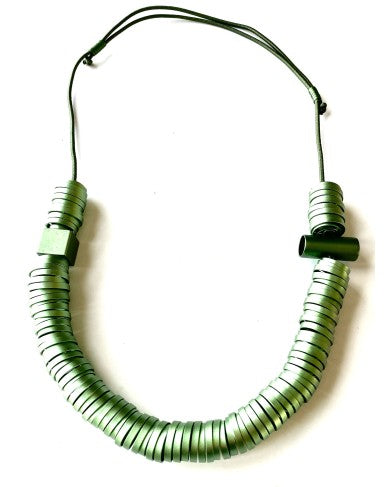 Monica Krexa Necklace - MK-LONDON GREEN