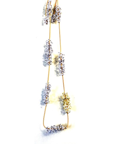 Monica Krexa Necklace - MK-ROMA SILVER