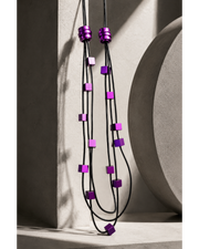 Monica Krexa Necklace - MK-PARIS PURPLE