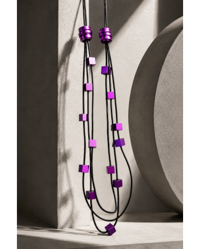 Monica Krexa Necklace - MK-PARIS PURPLE