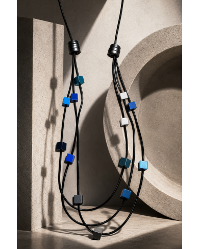 Monica Krexa Necklace - MK-PARIS BLUE