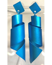 Monica Krexa Earrings - MKE-EARRINGS PISA LG - TURQUOISE