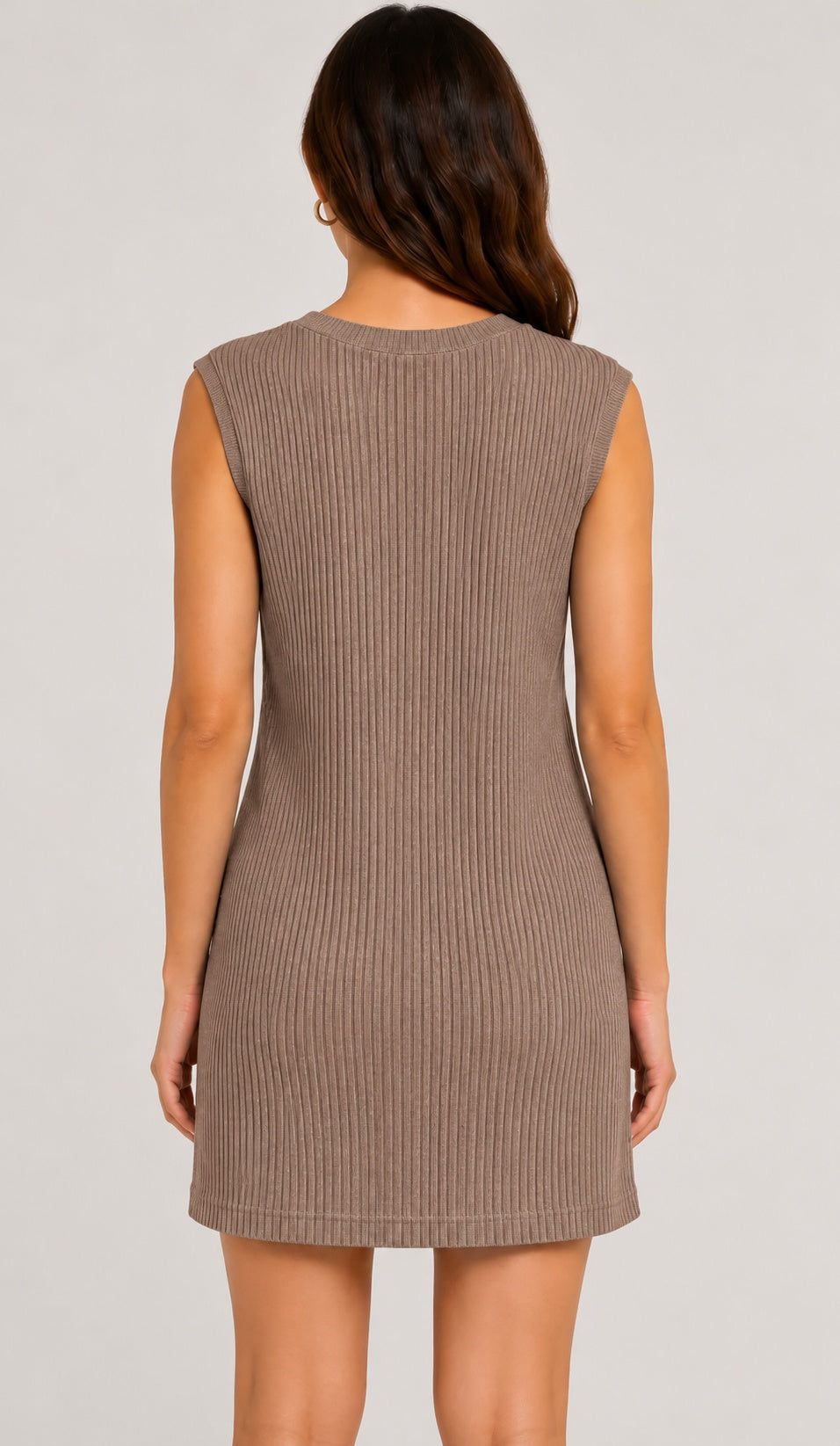 Prairie Cotton by CMC Rib Tank Dress - 4039