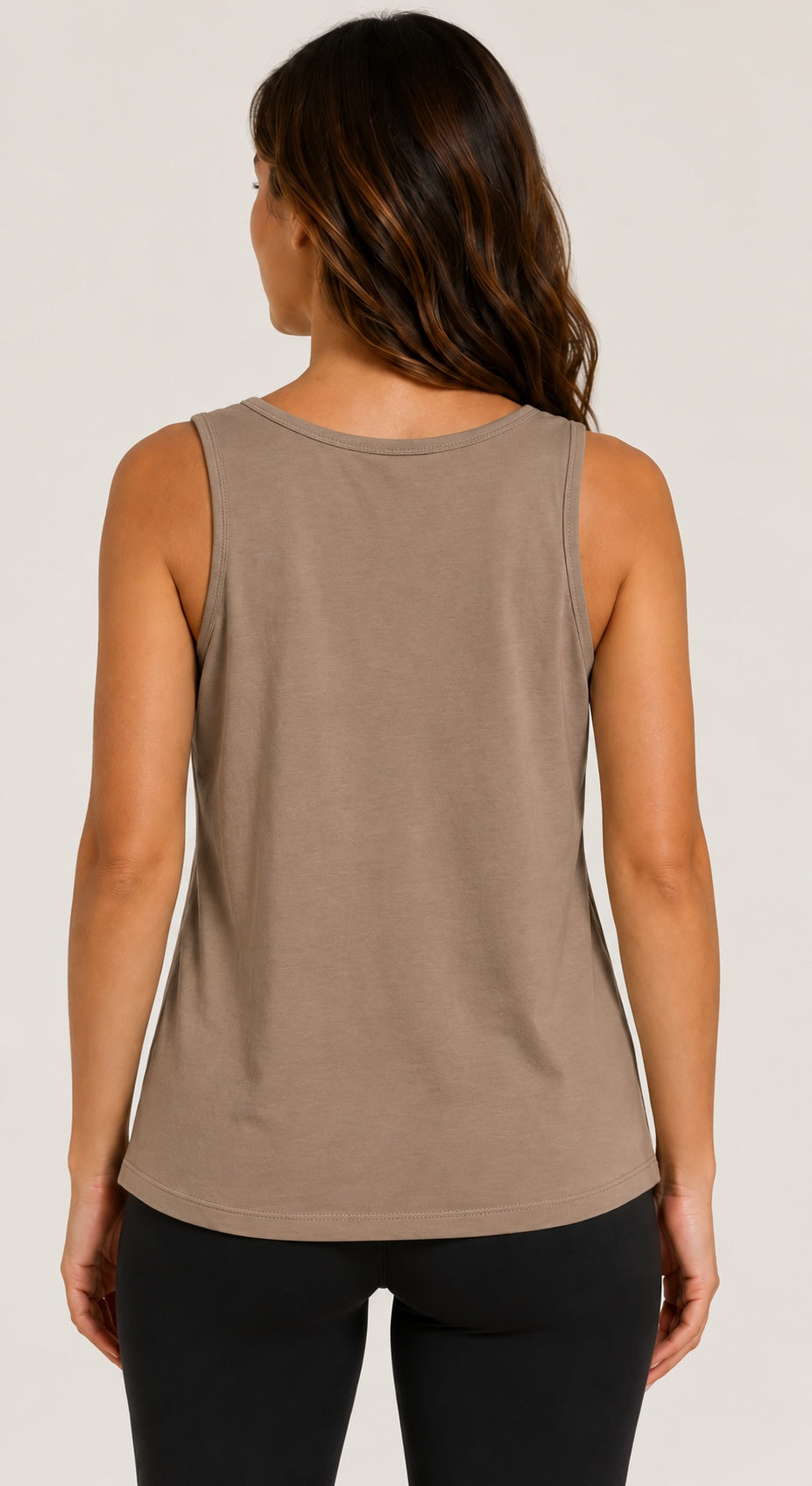 Prairie Cotton by CMC Stretch Terry Ruched Tank Top - ST796