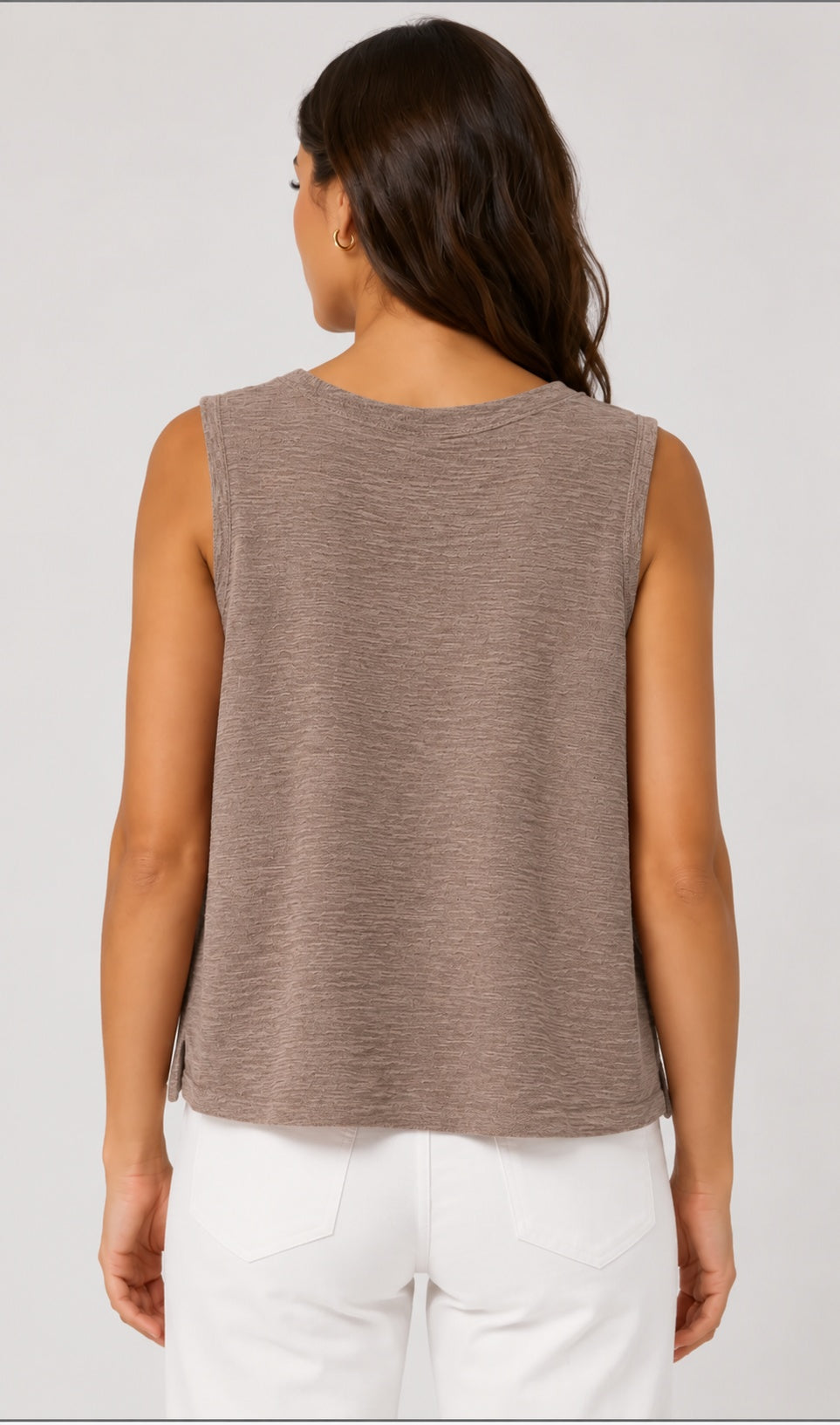 Prairie Cotton by CMC Slub French Terry Tank Top - SB710
