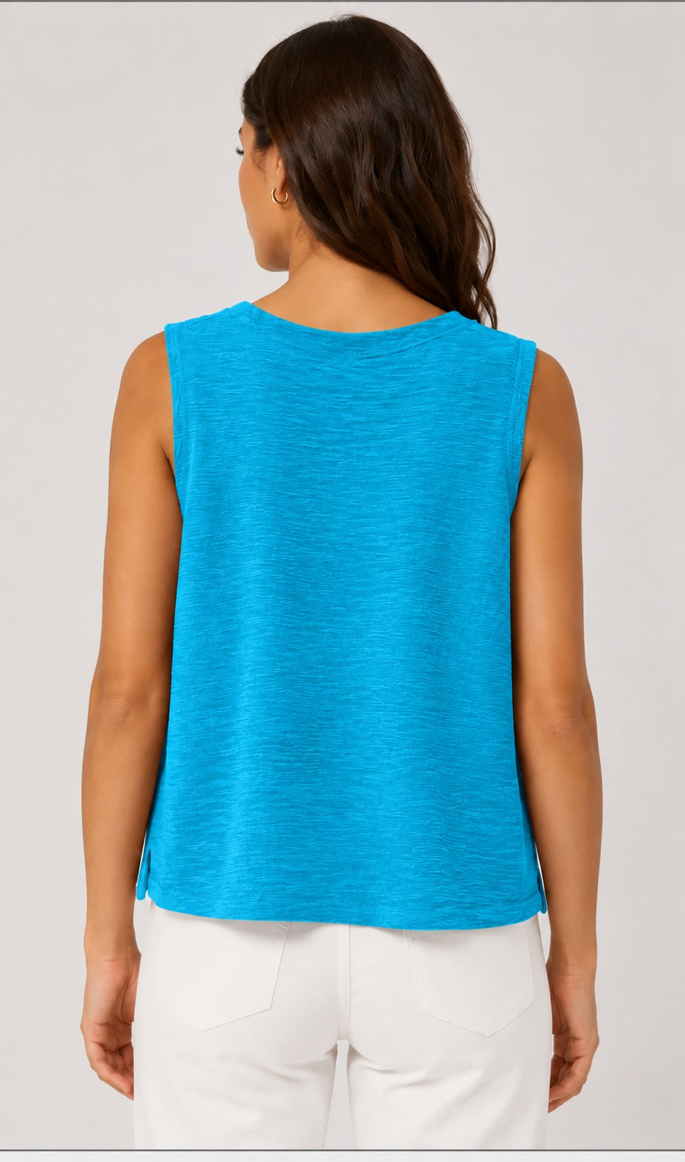 Prairie Cotton by CMC Slub French Terry Tank Top - SB710