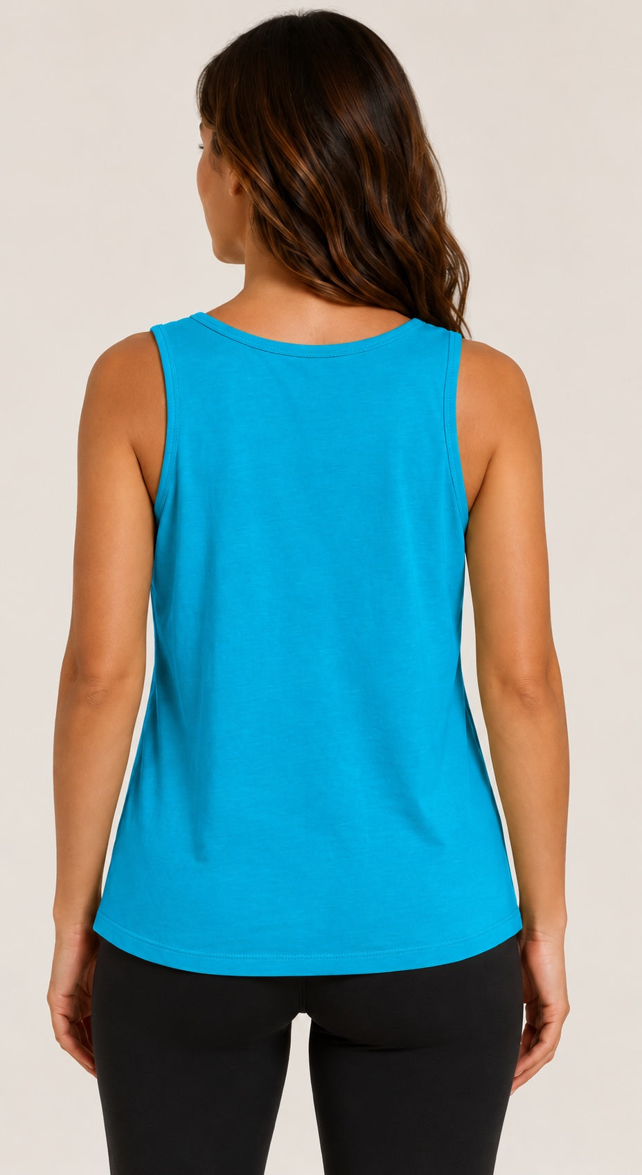Prairie Cotton by CMC Stretch Terry Ruched Tank Top - ST796