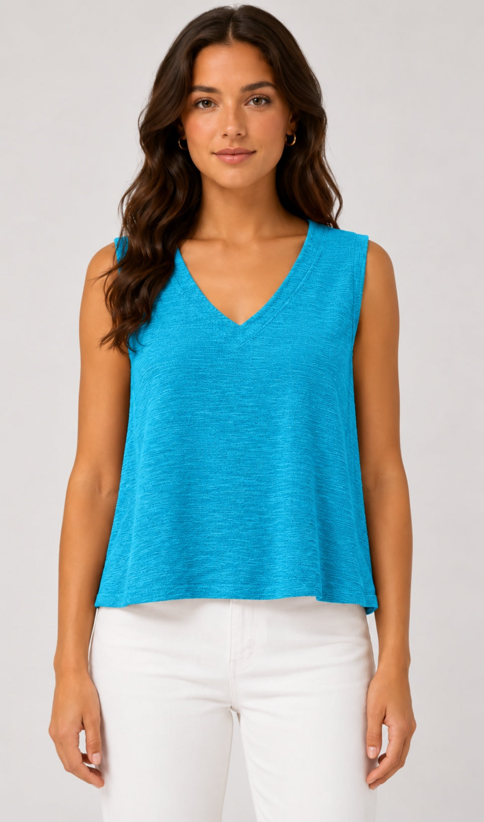 Prairie Cotton by CMC Slub French Terry Tank Top - SB710