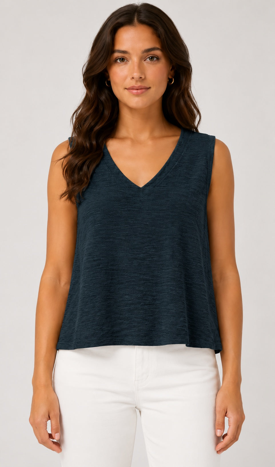 Prairie Cotton by CMC Slub French Terry Tank Top - SB710
