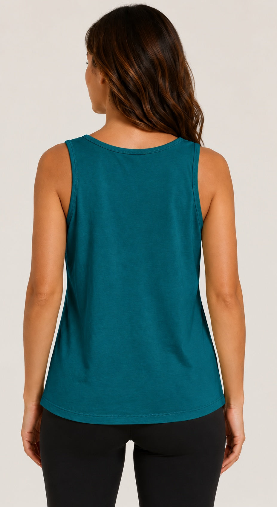 Prairie Cotton by CMC Stretch Terry Ruched Tank Top - ST796